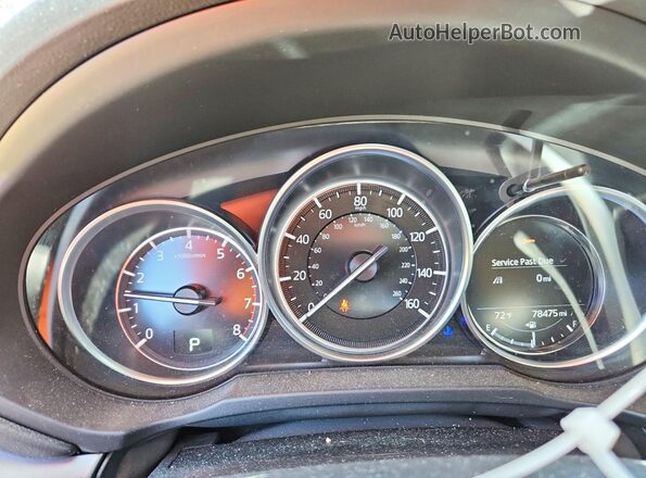 JM3KFBCM1L0731310 2020 MAZDA CX-5 Black ხელსაწყოთა პანელის ხედი