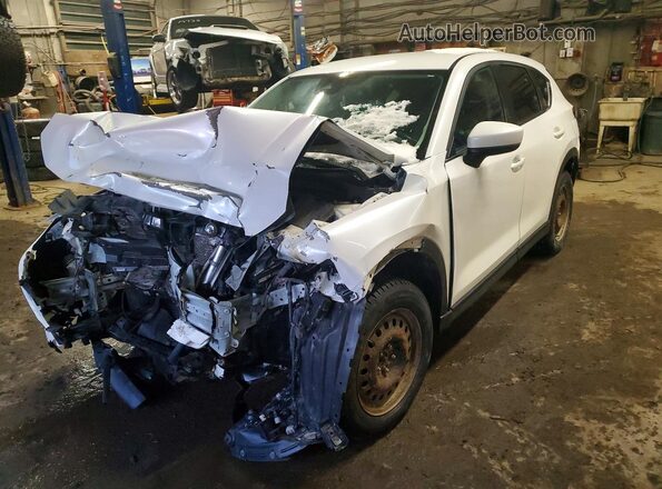 JM3KFBCM1M0103619 2021 MAZDA CX-5 White Vista tres cuartos delantera izquierda