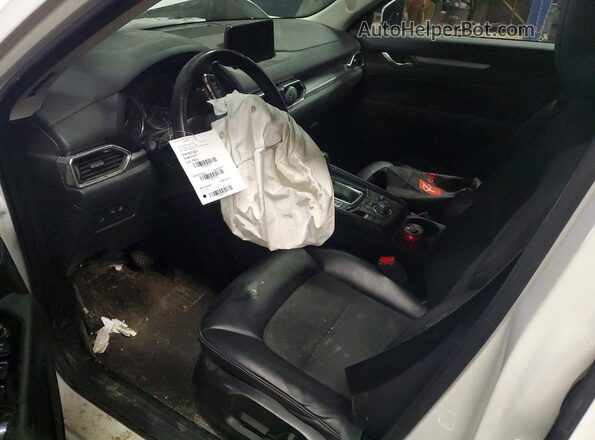JM3KFBCM1M0103619 2021 MAZDA CX-5 White Vista interior delantera