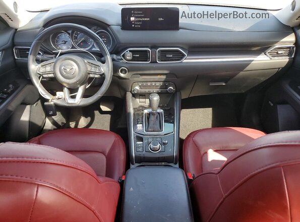 JM3KFBCM1M0501039 2021 MAZDA CX-5 Серый Вид панели приборов