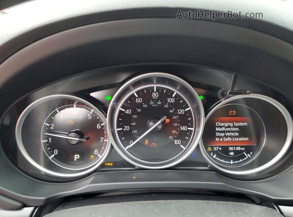 JM3KFBCM1R0397062 2024 MAZDA CX-5 Blue Widok zestawu wskaźników