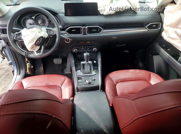 JM3KFBCM1R0397062 2024 MAZDA CX-5 Blue Widok deski rozdzielczej