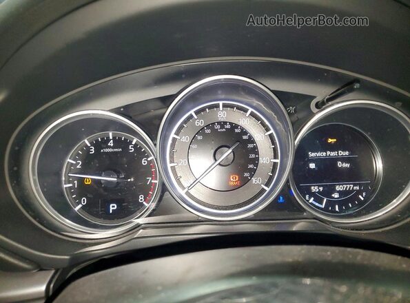 JM3KFBCM2K1620743 2019 MAZDA CX-5 Red ხელსაწყოთა პანელის ხედი