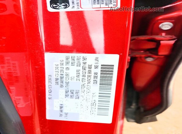 JM3KFBCM2N0566404 2022 MAZDA CX-5 Red Вид наклейки з VIN-кодом