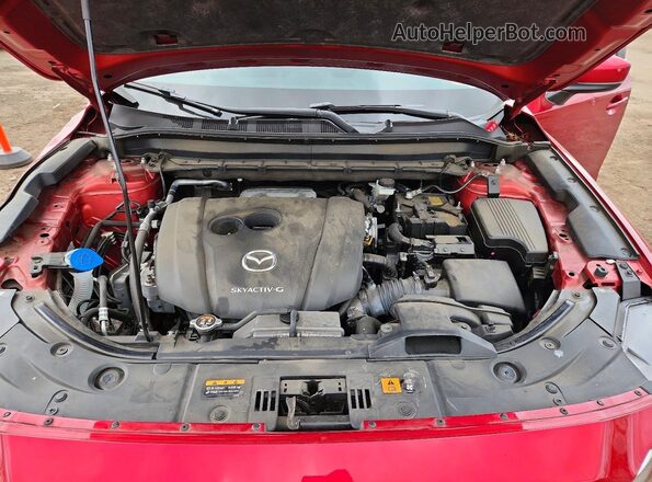 JM3KFBCM2N0566404 2022 MAZDA CX-5 Red Вид підкапотного простору