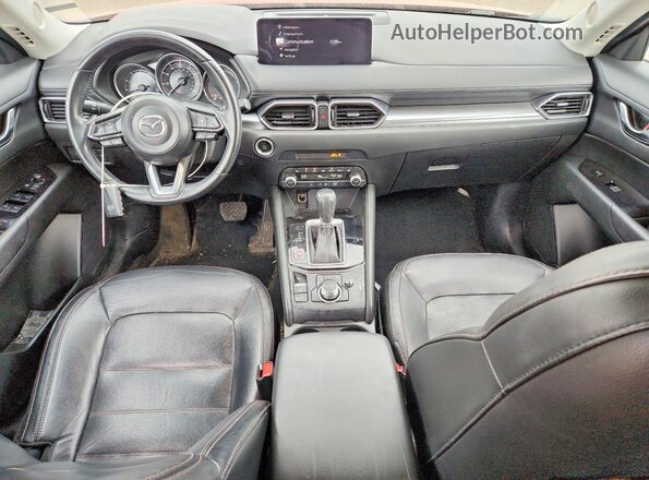 JM3KFBCM2N0566404 2022 MAZDA CX-5 Red Вид панелі приладів
