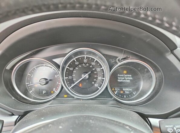 JM3KFBCM2N0566404 2022 MAZDA CX-5 Red Вид щитка приладів