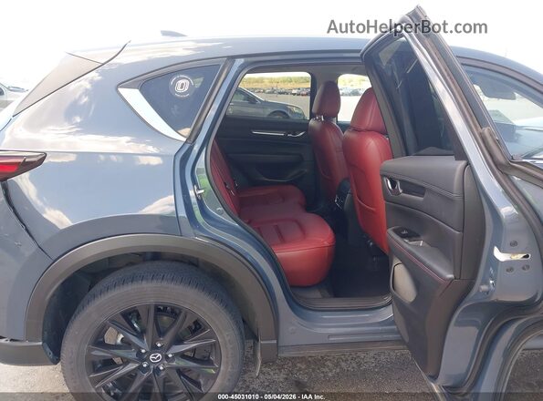 JM3KFBCM2N1563626 2022 MAZDA CX-5 Синий Вид наклейки с VIN-кодом