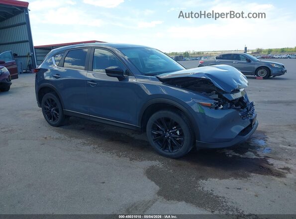 JM3KFBCM2N1563626 2022 MAZDA CX-5 Синий Передняя правая четверть