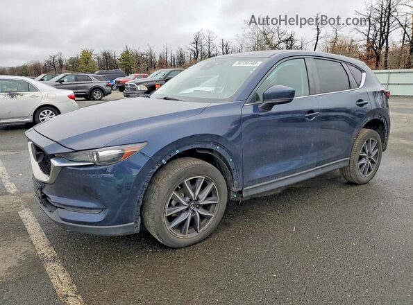 JM3KFBCM3J0427327 2018 MAZDA CX-5 Blue Przód lewy