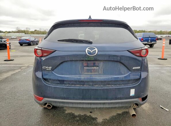 JM3KFBCM3J0427327 2018 MAZDA CX-5 Blue Widok z tyłu