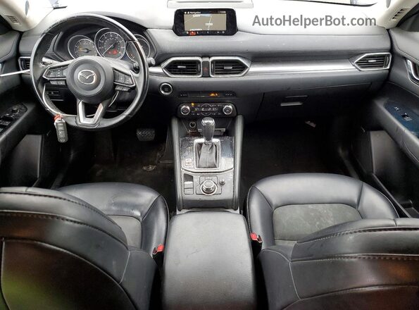 JM3KFBCM3J0427327 2018 MAZDA CX-5 Blue Widok deski rozdzielczej
