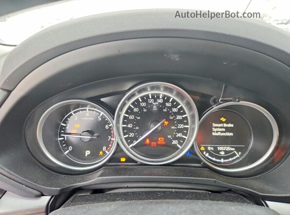 JM3KFBCM3M0406031 2021 MAZDA CX-5 White Вид щитка приладів