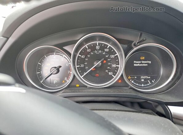 JM3KFBCM3P0128428 2023 MAZDA CX-5 Серебряный Вид щитка приборов