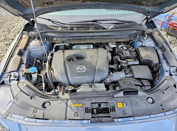 JM3KFBCM3P0245054 2023 MAZDA CX-5 Синий Вид подкапотного пространства