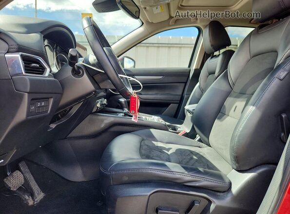 JM3KFBCM4J0314440 2018 MAZDA CX-5 Red Вид салону спереду
