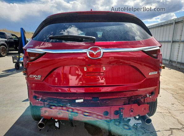 JM3KFBCM4J0314440 2018 MAZDA CX-5 Red Вид ззаду