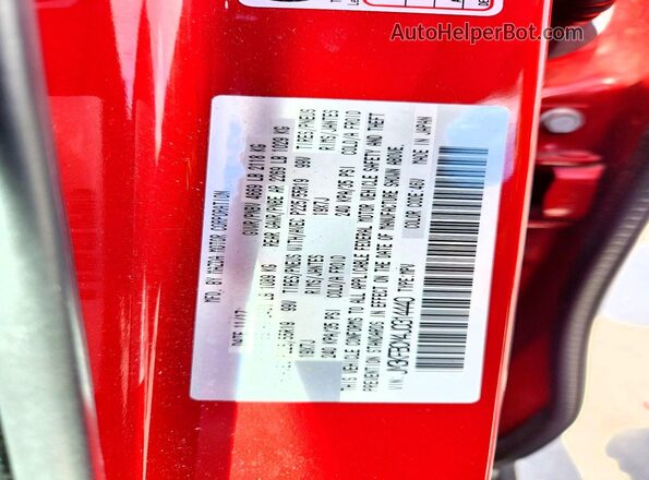 JM3KFBCM4J0314440 2018 MAZDA CX-5 Red Панорамний вид салону 360°