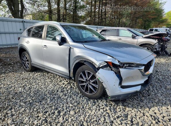 JM3KFBCM4J0329374 2018 MAZDA CX-5 Серебряный Передняя правая четверть