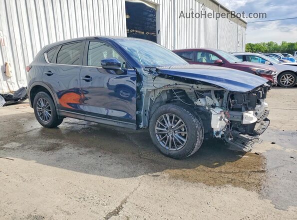 JM3KFBCM4L0868158 2020 MAZDA CX-5 Blue Передня права чверть