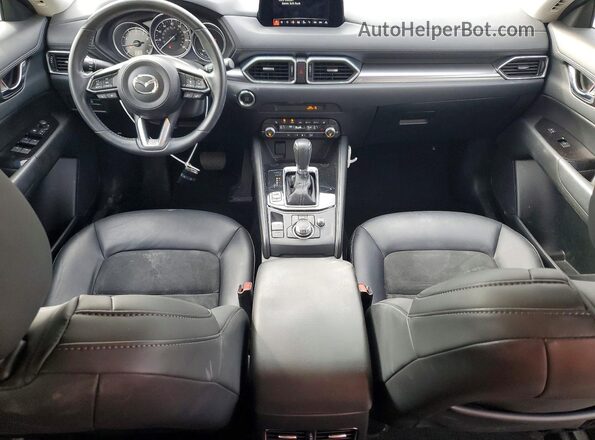 JM3KFBCM4L0868158 2020 MAZDA CX-5 Blue Вид панелі приладів