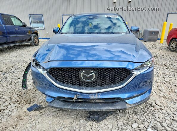 JM3KFBCM4M1407344 2021 MAZDA CX-5 Blue Դիմացի տեսք