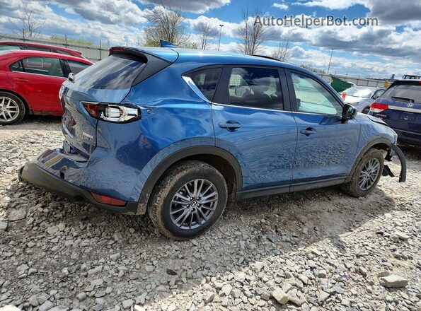 JM3KFBCM4M1407344 2021 MAZDA CX-5 Blue Հետևի աջ