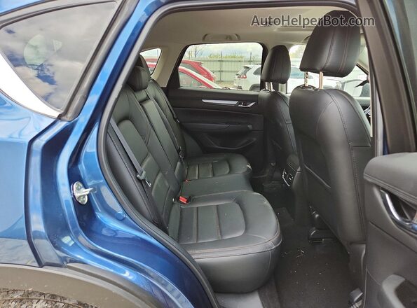 JM3KFBCM4M1407344 2021 MAZDA CX-5 Blue Հետևի նստատեղերի տեսք