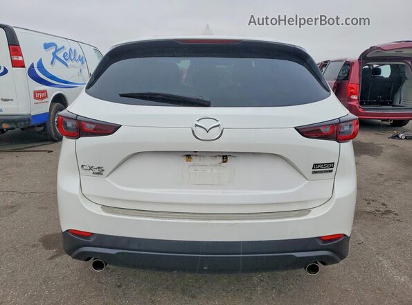 JM3KFBCM4N1585692 2022 MAZDA CX-5 White Vista trasera