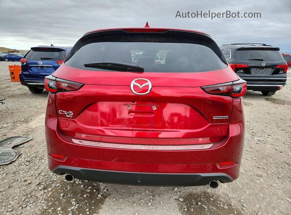 JM3KFBCM4S0711017 2025 MAZDA CX-5 Red Widok z tyłu