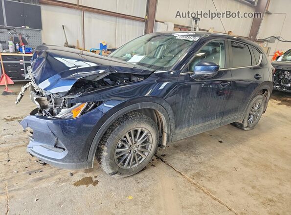 JM3KFBCM5J0354039 2018 MAZDA CX-5 Blue Przód lewy