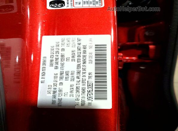 JM3KFBCM5L0835377 2020 MAZDA CX-5 Red Widok komory silnika
