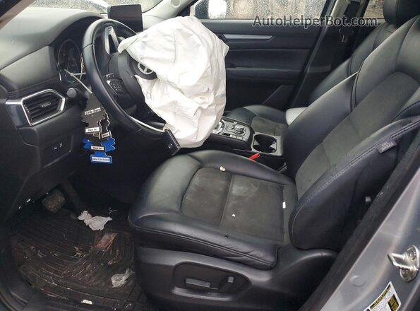 JM3KFBCM5M0346821 2021 MAZDA CX-5 Серебряный Вид салона спереди