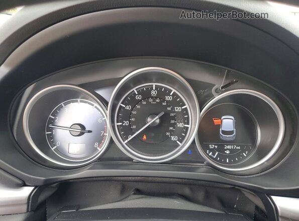 JM3KFBCM5M1466080 2021 MAZDA CX-5 Белый Вид щитка приборов