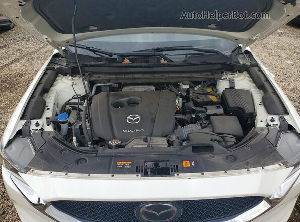 JM3KFBCM5M1466080 2021 MAZDA CX-5 Белый Вид подкапотного пространства