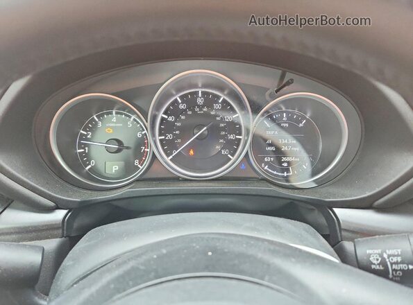 JM3KFBCM5P0211746 2023 MAZDA CX-5 Синий Вид щитка приборов
