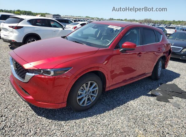 JM3KFBCM5S0762008 2025 MAZDA CX-5 Красный Передняя левая четверть