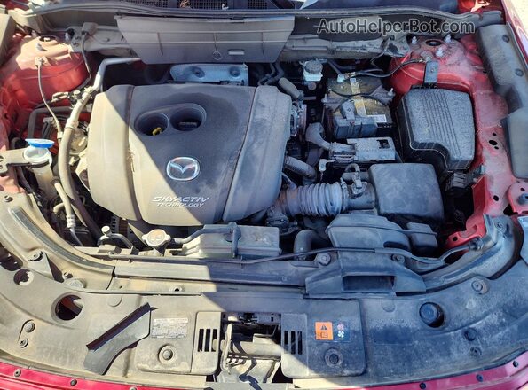 JM3KFBCM6J0369908 2018 MAZDA CX-5 Красный Вид задней части салона