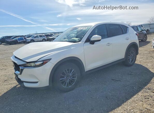 JM3KFBCM6L0779272 2020 MAZDA CX-5 Белый Передняя левая четверть
