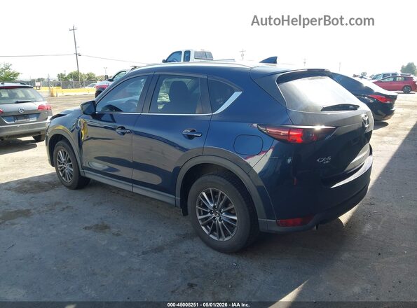 JM3KFBCM6L0852740 2020 MAZDA CX-5 Синий Задняя левая четверть