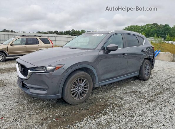JM3KFBCM6M0475764 2021 MAZDA CX-5 Серый Передняя левая четверть