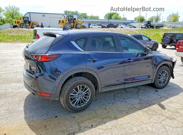 JM3KFBCM6M0497473 2021 MAZDA CX-5 Синий Задняя правая четверть