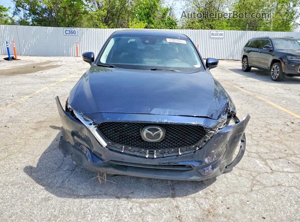 JM3KFBCM6M0497473 2021 MAZDA CX-5 Синий Вид спереди