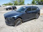 2021 Mazda Cx-5 Touring Синий vin: JM3KFBCM6M0497473 Damage: Left Front Fender, Dent(S) W/ Paint Dmg, > 12 Inches
