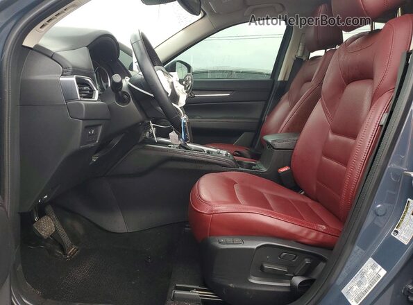JM3KFBCM6P0168390 2023 MAZDA CX-5 Blue Widok wnętrza z przodu