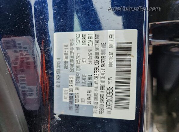 JM3KFBCM7J0365303 2018 MAZDA CX-5 Синий Вид наклейки с VIN-кодом