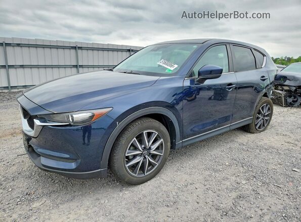 JM3KFBCM7J0365303 2018 MAZDA CX-5 Синий Передняя левая четверть
