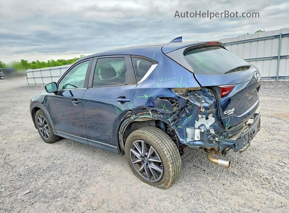 JM3KFBCM7J0365303 2018 MAZDA CX-5 Синий Задняя левая четверть
