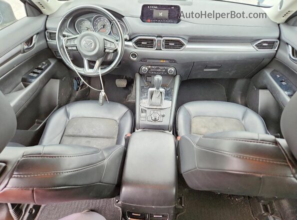 JM3KFBCM7J0365303 2018 MAZDA CX-5 Синий Вид панели приборов