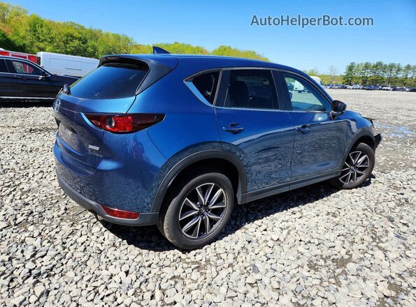 JM3KFBCM7J0409588 2018 MAZDA CX-5 Blue Tył prawy
